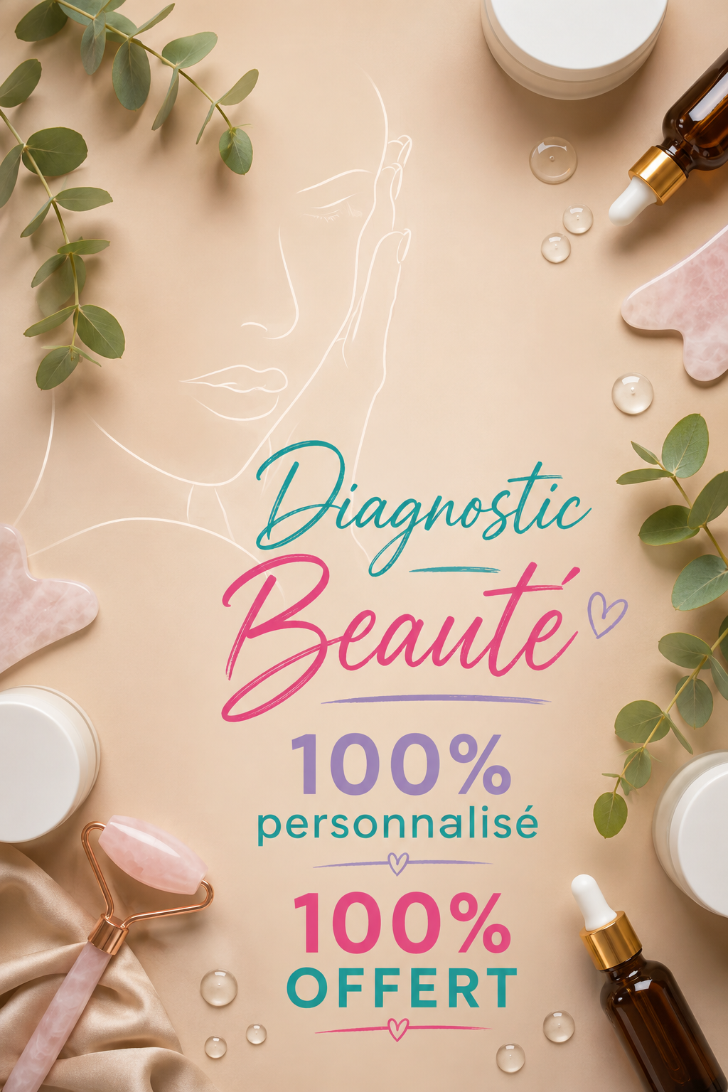 Diagnostic beauté personnalisé et offert JoliMoi